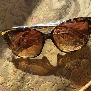 IMAN Brown Tortoise Sunglasses